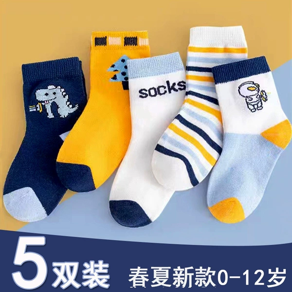 【5 Pairs】Dinosaur Little Monster
