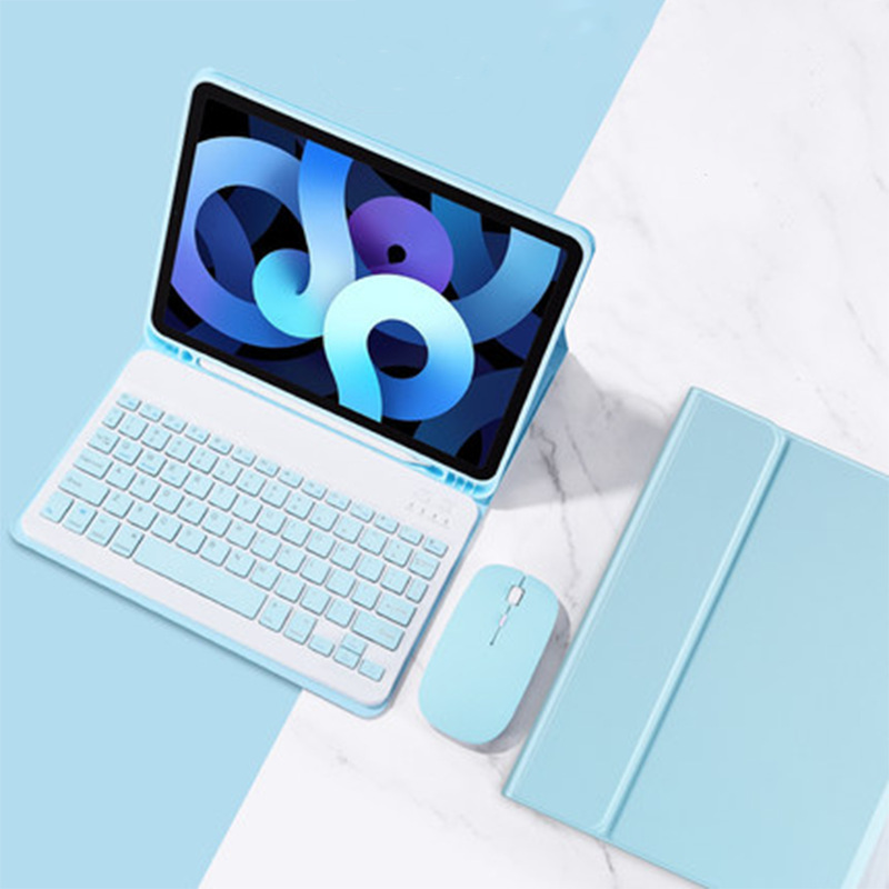 iPad Pro 12.9インチタブレット保護ケース、Air用マグネット式分割キーボード、13インチペンホルダー付きレザーケース、マウス卸売販売|undefined