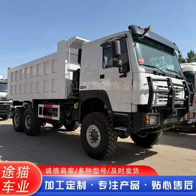 Sinotruk Howo 6x4 Dump Truck 371/375 Horsepower Engineering Mining Dump Truck Mine Soil Dump Truck