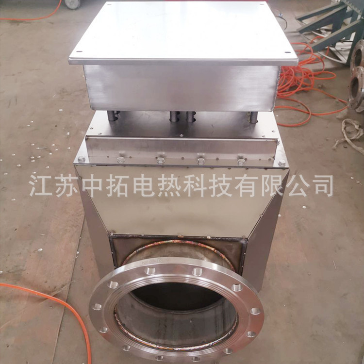 热风烘干物料气体加热器 工业风道加热装置 风道加热器X20