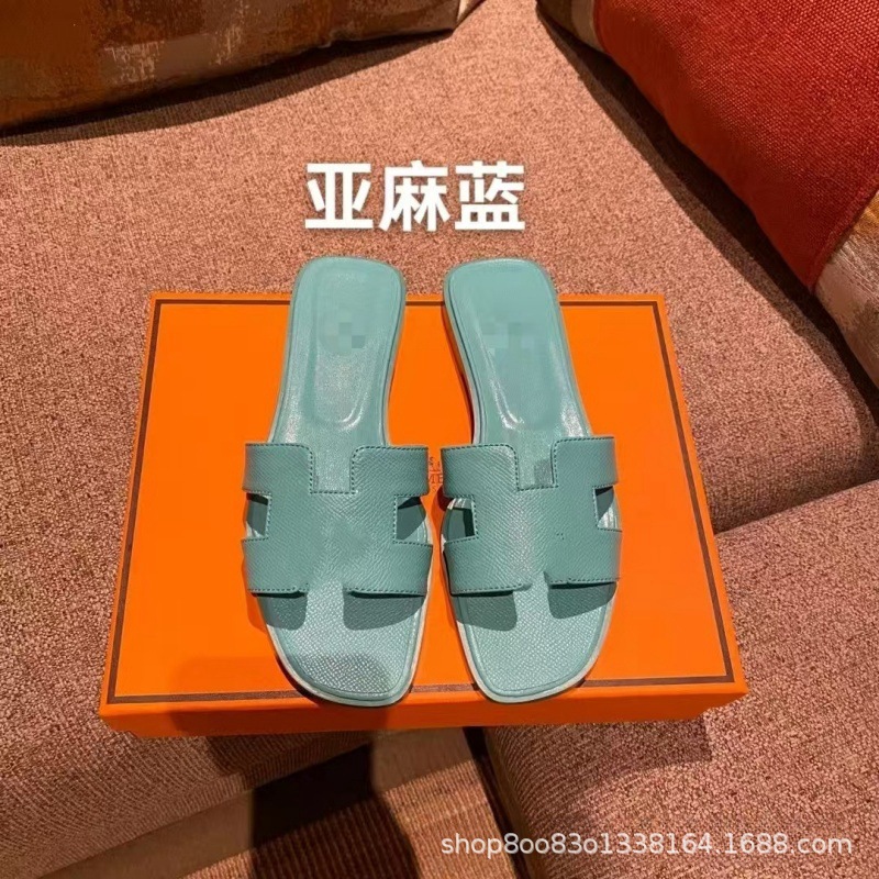 Comercio exterior H zapatillas de alta versión de Guangzhou zapatillas de piso plano para mujeres zapatillas fabricantes de venta
