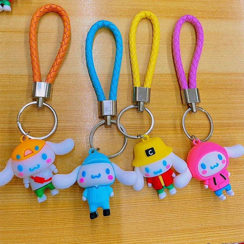 Sanrio, креативный плетёный брелок, подвеска для ключей, новая коллекция, оптом