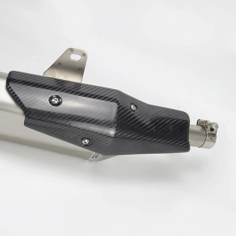 Suitable for Honda Xadv750 Motorcycle Exhaust Pipe Carbon Fiber Stainless Steel, Connects to the Original Exhaust, Non-Destructive Installation