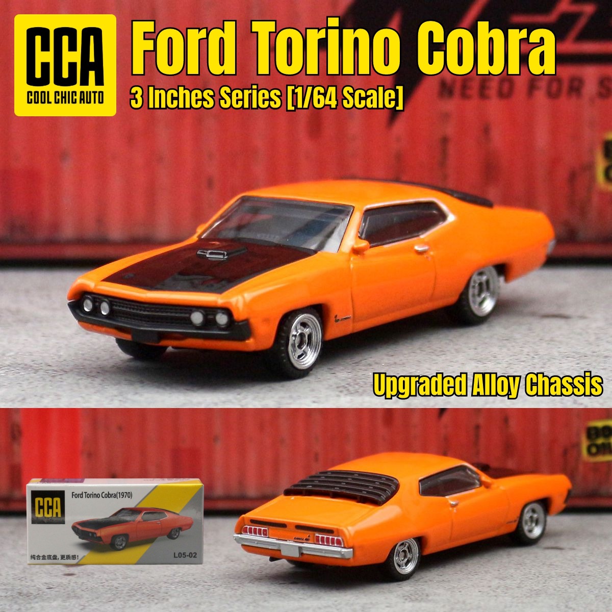 Ford Torino-Orange