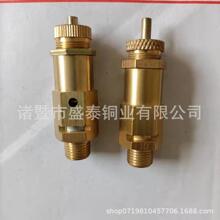 2分3分4分3/4铜螺杆机泄压阀 A28X-25T/16T/10T 安全阀
