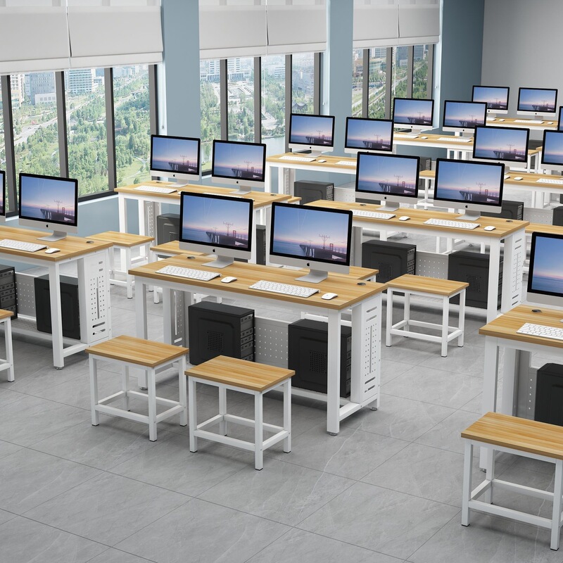 Computer room office desk, school training desk, comfortable double desk, computer room programming desk, specialized computer desk Computer room office desk, school training desk, comfortable double desk, computer room programming desk, specialized computer desk