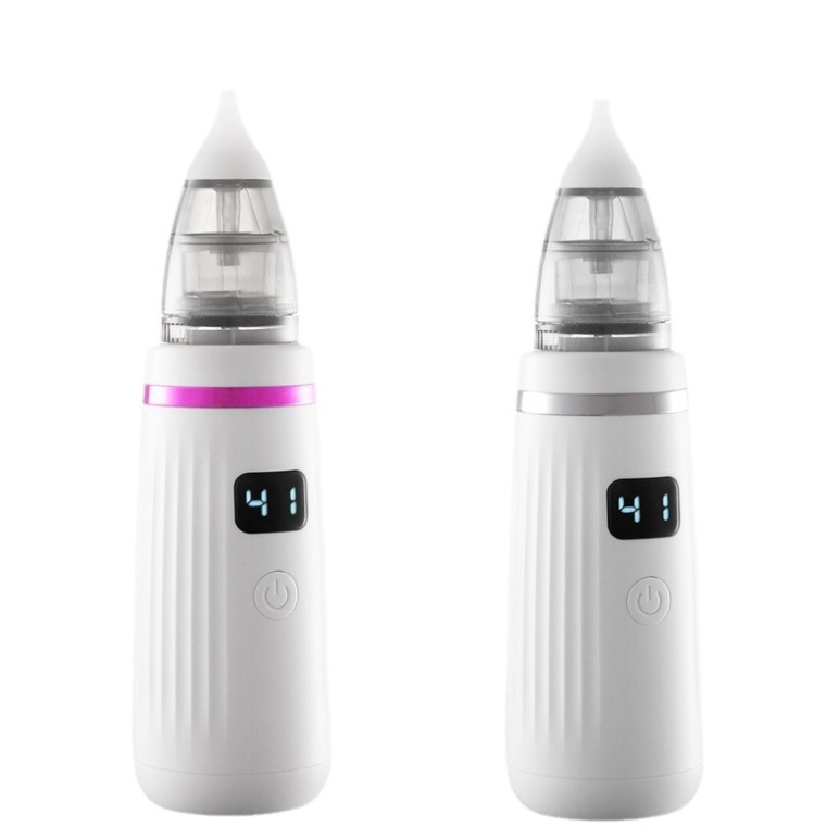 Aspirador nasal para bebés, removedor eléctrico de mocos para bebés con múltiples funciones, dispositivo de limpieza de oídos para niños con gran potencia de succión.