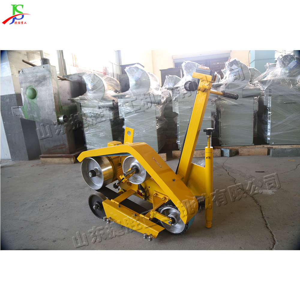 Equipo de pulido de superficie metálica empujado a mano máquina de pulido de soldadura de placa de acero máquina de pulido de soldadura de placa de acero de empalme