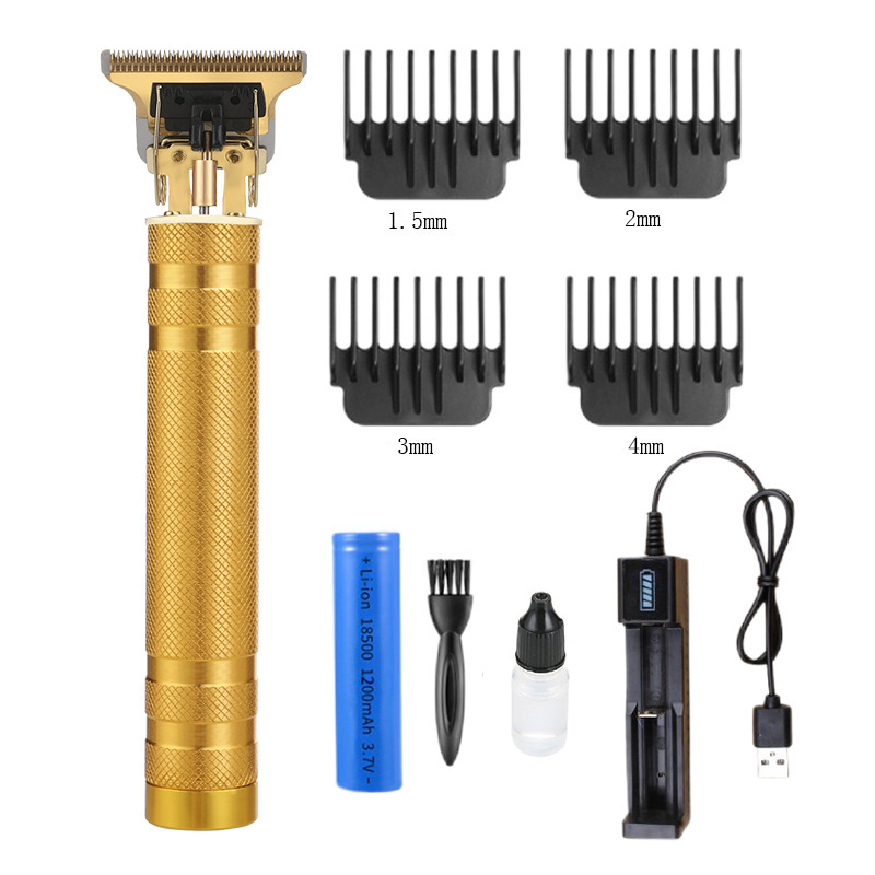 Oro de cuatro anillos cargador de metal