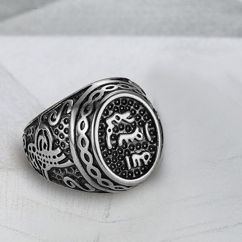 fashionable trend brand retro creative accessory stainless steel