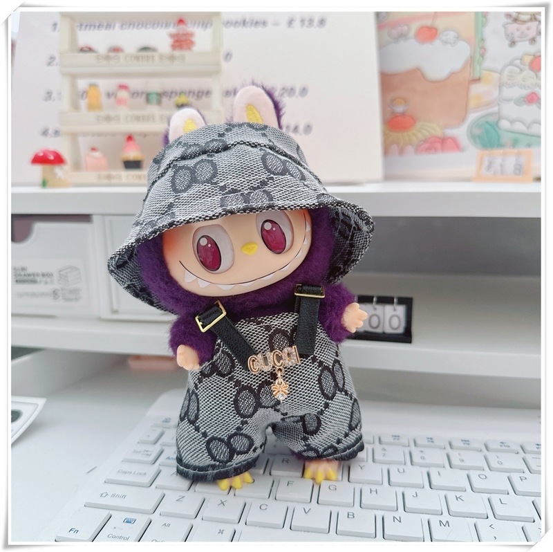 第一世代と第二世代のラブブ服ペンダント 17 センチメートルラブブ座りパーティーベビー服人形かわいいスーツ在庫あり|undefined