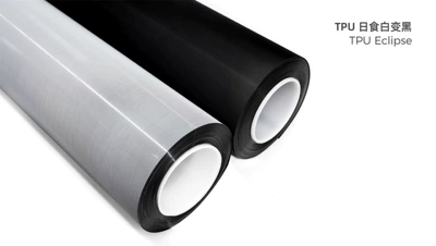 Tpu Eclipse Black Gradient Color Changing Film Colorful Ppf White to Black Paint Surface Color Changing Car Body Film (Car paint protective film) - tpu-eclipse-turns-white-to-black-no-warranty-15215m