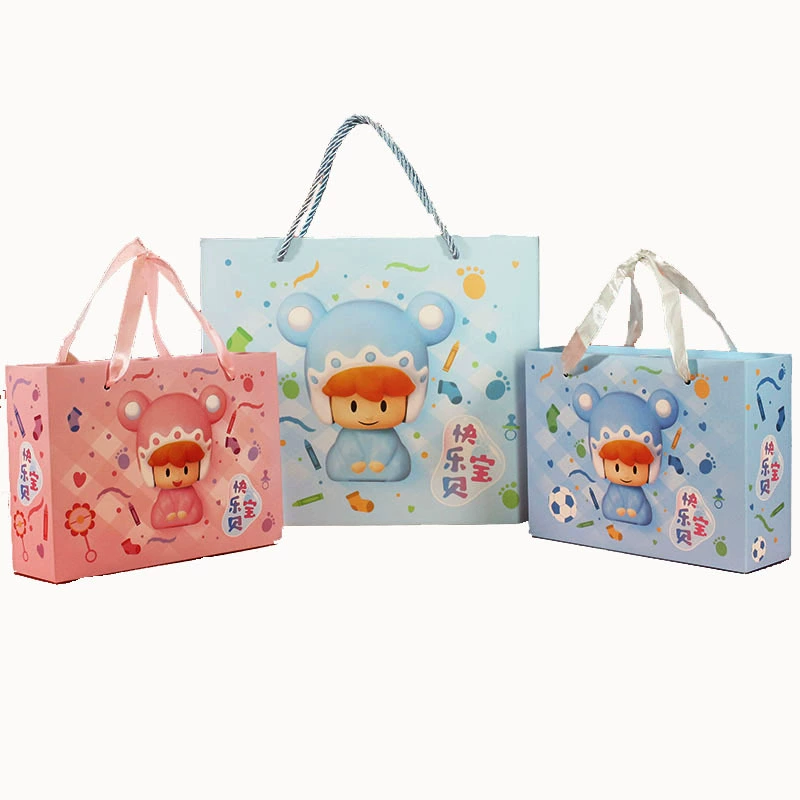 Children's handheld gift box, Birthday gift, high-quality style