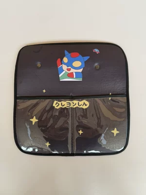 Car Seat Back Anti-Kick Pad, Protective Chair back anti-kick pad - short-storage-anti-kick-mat-ultraman-blue-single-piece