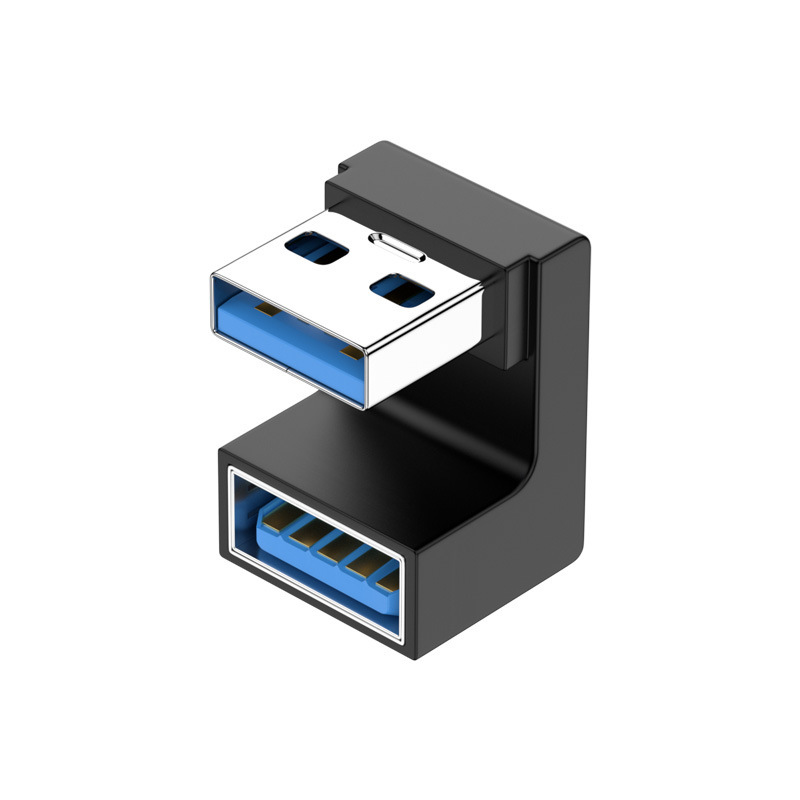 USBtypecアダプタ3.2Gen2公対メスu型変換器10gbps高速伝送90度Lエルボ|undefined