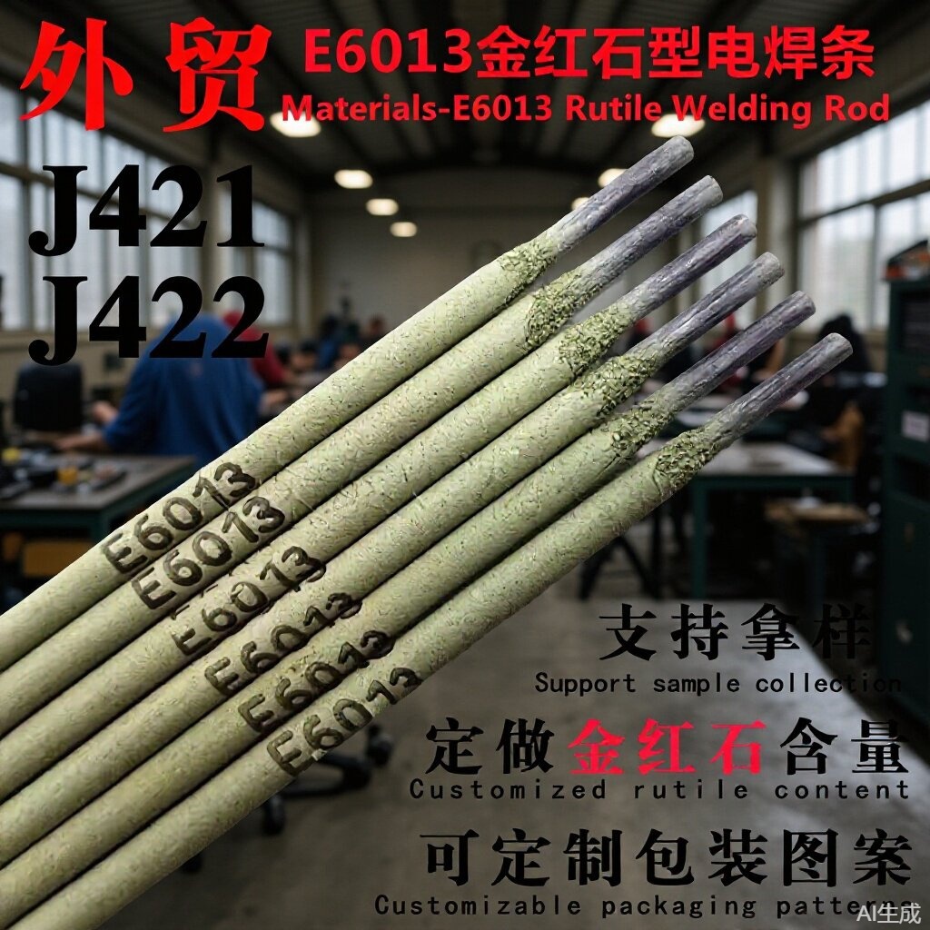 Exportación de comercio exterior E6013 electrodo de soldadura de acero al carbono J421 barra verde barra gris 422 electrodo de soldadura E4303 electrodo de soldadura de acero estructural