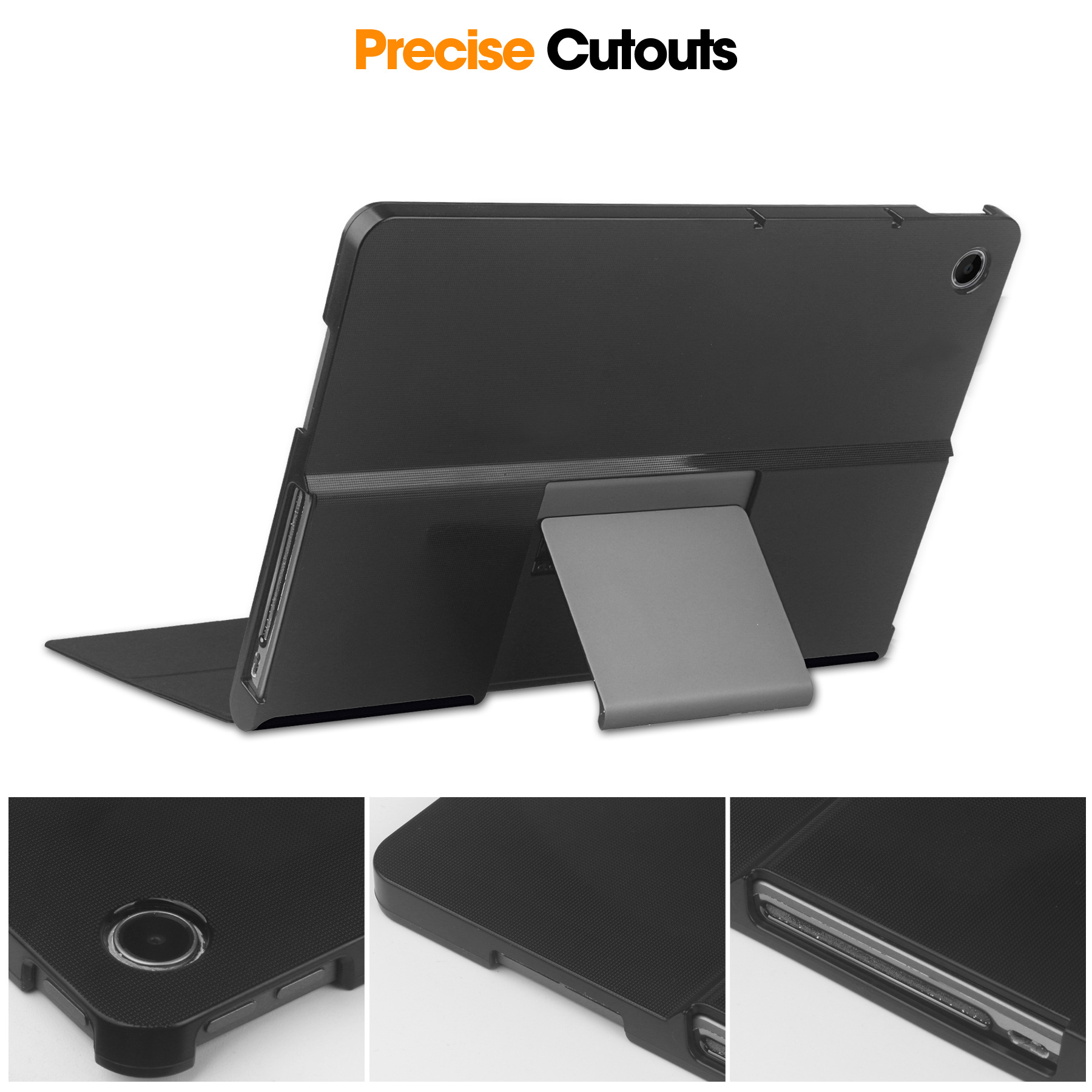 Soporte triple plegable para Lenovo Tab Plus TB351FU 11,5 "Cover