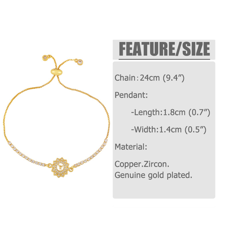 Halloween ghost zircon fashion bracelet wholesale jewelry Nihaojewelry