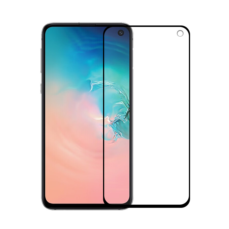 For Samsung s10e Tempered Film Full Screen Coverage SM-G9700 HD Explosion-proof Black Edge Mobile Phone Protection Film