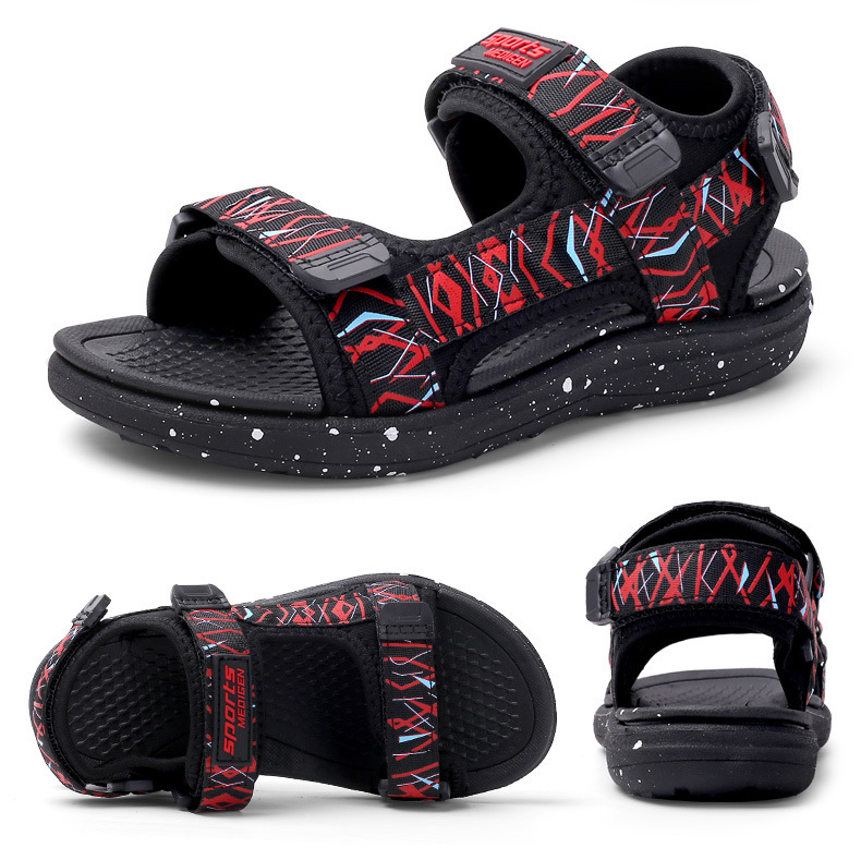 Jongens Sandalen Sport Atletische Sandalen Strand Buitensporten Open Teen Sandaal Slip Comfy Antislip_voghion.com