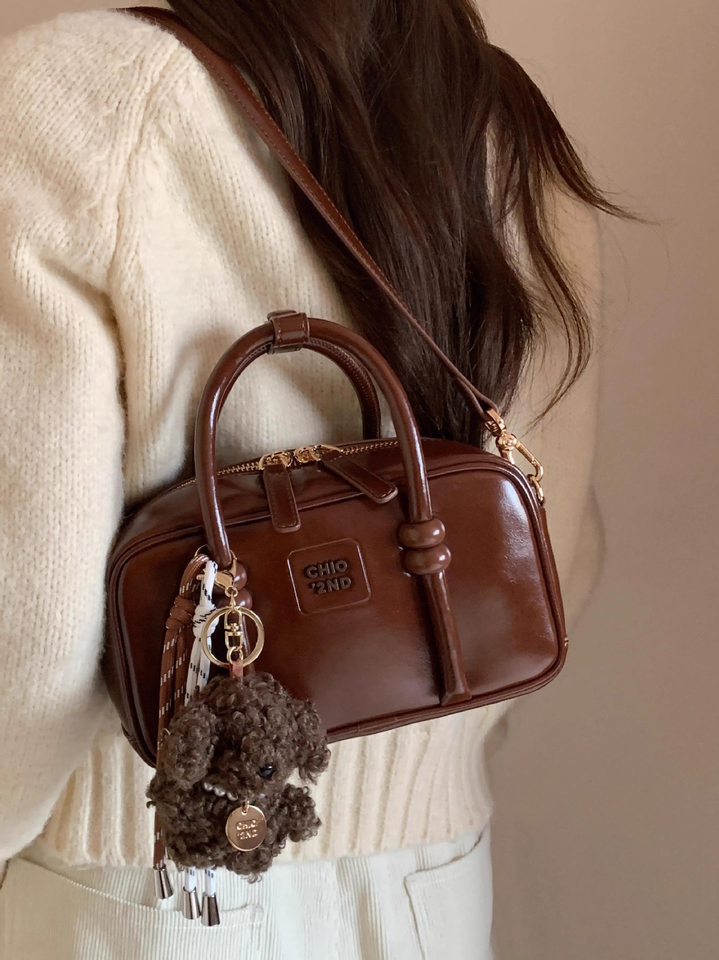 南風Chio2nd加格日記枕バッグ女性ハンドバッグ外出出勤バッグシングルショルダーバッグ