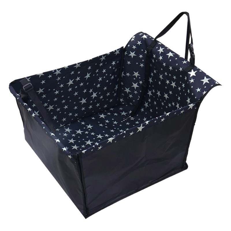 Alfombra de coche para mascotas de doble capa transfronteriza alfombra de coche de salida para perros fila trasera Asiento único estera para mascotas cubierta de asiento protectora