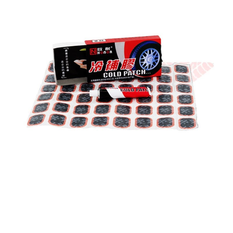 Película de pegamento de reparación de neumáticos herramienta de reparación de neumáticos caja de reparación de neumáticos de Europa accesorios de bicicleta de montaña equipo de equitación suministros