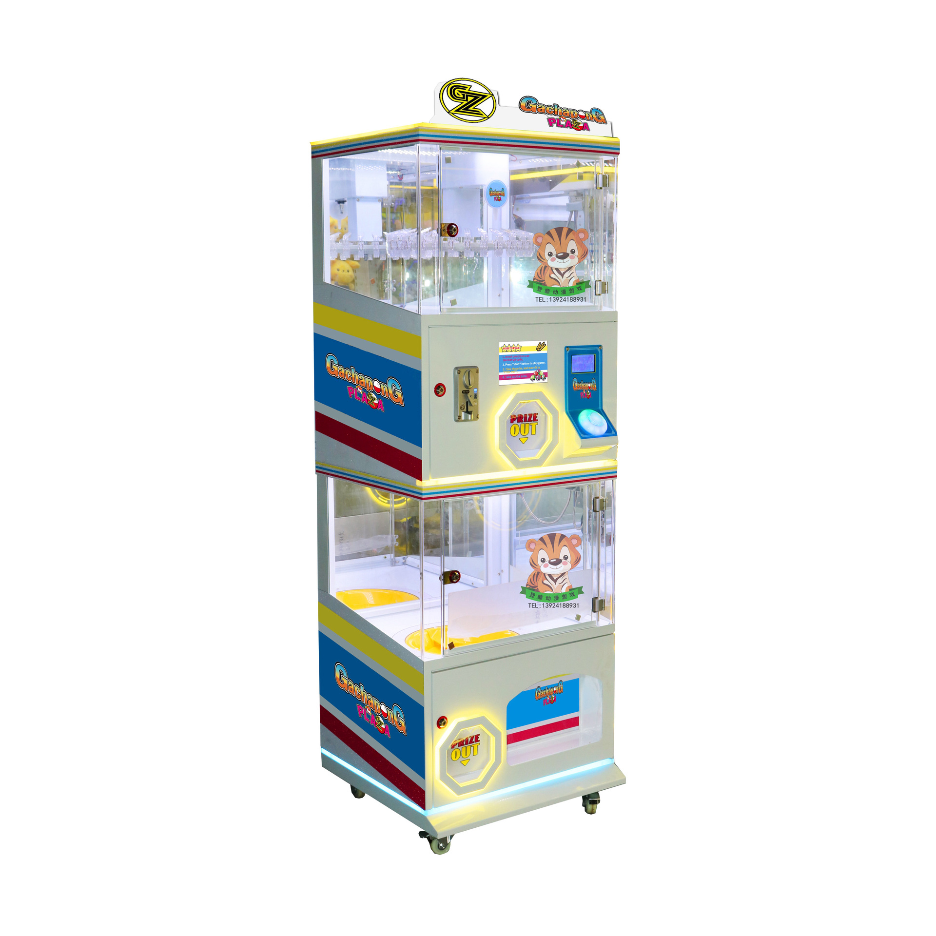 El nuevo fabricante de la fuente de la máquina de clip utiliza monedas para mayoristas, pegatinas para niños, clips para bocadillos, máquina de regalo, máquina de garras