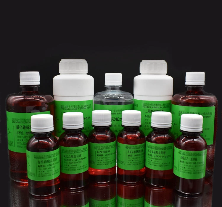 Очищенный полный набор бутылки реагента теста воды из крана нечистот стандартного решения теста воды одиночный соответствует изданию 2015 Фармакопея