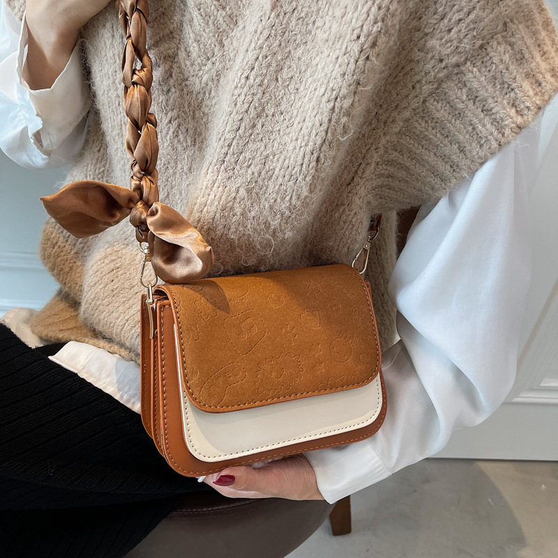 Borsa a tracolla Ins da donna Frosted, nuova e versatile, di grande successo per la primavera/estate, modello monospalla._voghion.com