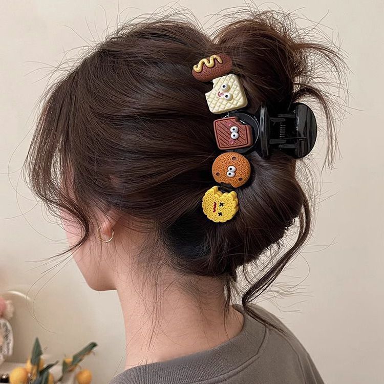 6 ¿ fideos brillantes para comer galletas agarrar 10,5 cm