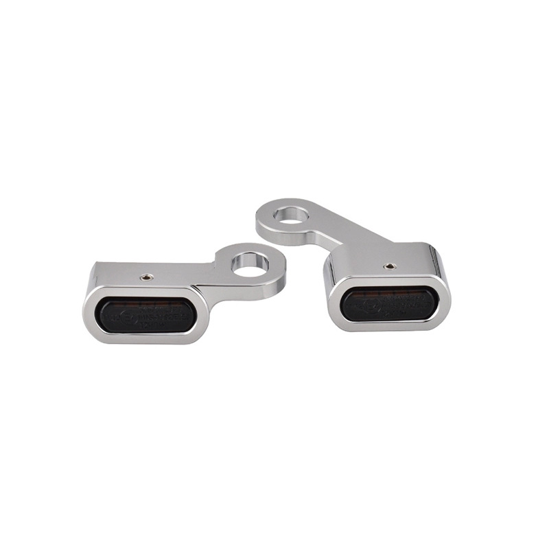 Ha Lei Harley Sportster XL883 XL1200X48 Motorcycle Modified Signal Light LED Mini (Dönmə işıqları) - electroplated-tea