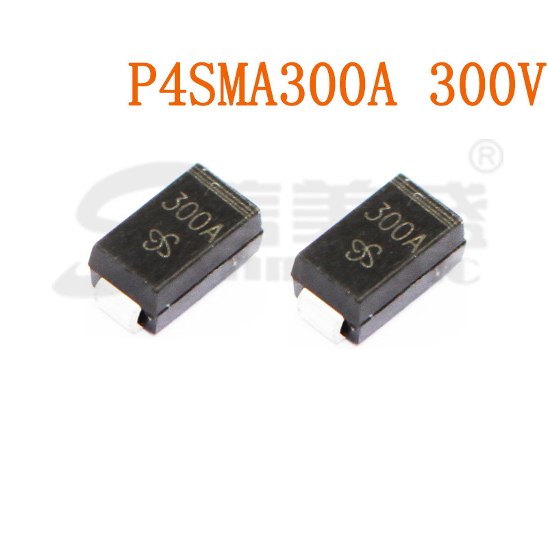P4SMA300A 300V SMA DO-214AC 瞬态抑制二极管 TVS管 现货