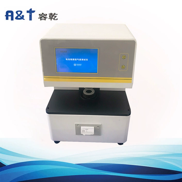 Интеллектуальный производитель Jinan Rongqian поставляет измеритель воздухопроницаемости диафрагмы для натрий-ионных батарей TQD-01A