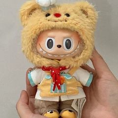 手工原创娃衣套装马卡龙一代二代着替17厘米玩偶衣服