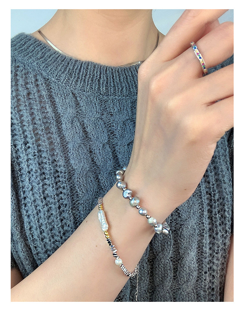 Casual Occasion Freshwater Pearl, Sterling Silver Material Freshwater Pearl Sterling Silver Bracelets Vacation