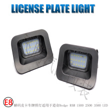 解码皮卡车牌照灯适用于道奇Dodge RAM 1500 2500 3500 LED
