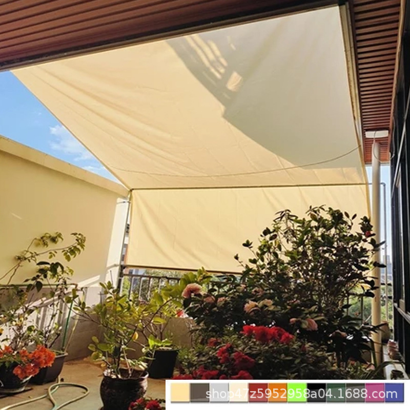Oxford Cloth Sunshade Cloth 98% Uv Protection Waterproof Sunshade Sail for Outdoor Patio Backyard
