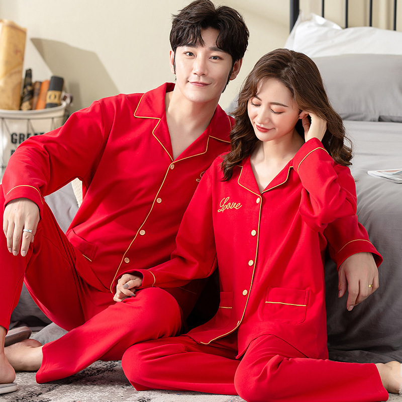 Red autumn pijama