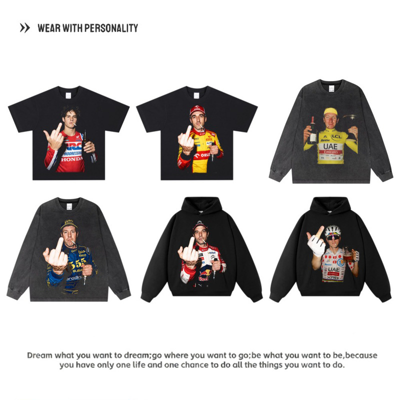 Endurance Rally Off-Road Motorcycle Racing UAE Road Cycling Vintage T-Shirt Printed Long and Short Sleeve Top for Men Endurance Rally Off-Road Motorcycle Racing UAE Road Cycling Vintage T-Shirt Printed Long and Short Sleeve Top for Men