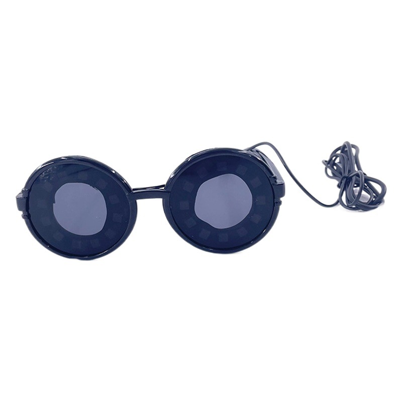 Nueva espiral LED gafas luminosas discoteca fiesta carnaval atmósfera accesorios etapa rendimiento gafas luminosas
