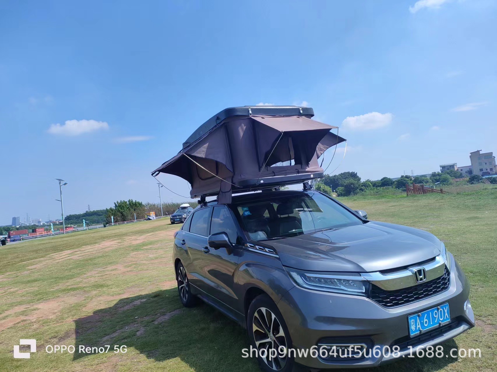 Automatic Pop-Up Car Roof Tent for Self-Driving Tours, Hard Shell Outdoor Sedan Pickup Suv Camping