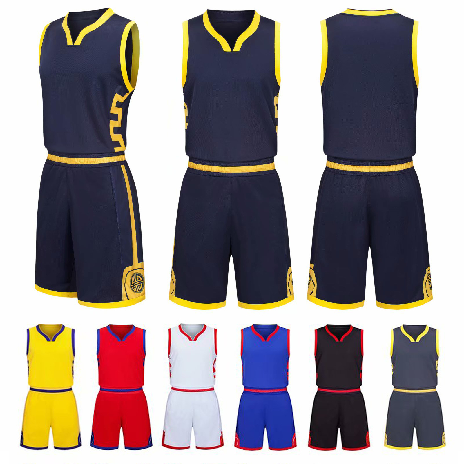 Wholesale children's basketball clothes suit kindergarten clothes Primary School student Jersey sports training vest class clothes children's clothing printing