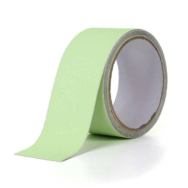 Manufactor Direct selling wholesale Scrub Surface stairs non-slip tape green No trace non-slip Stickers Nocturnal anti-skid strip