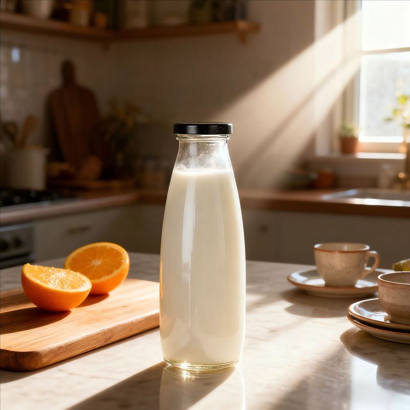 食品级200-500ml多种规格密封酸奶瓶玻璃牛奶瓶带盖豆浆瓶饮料瓶|undefined