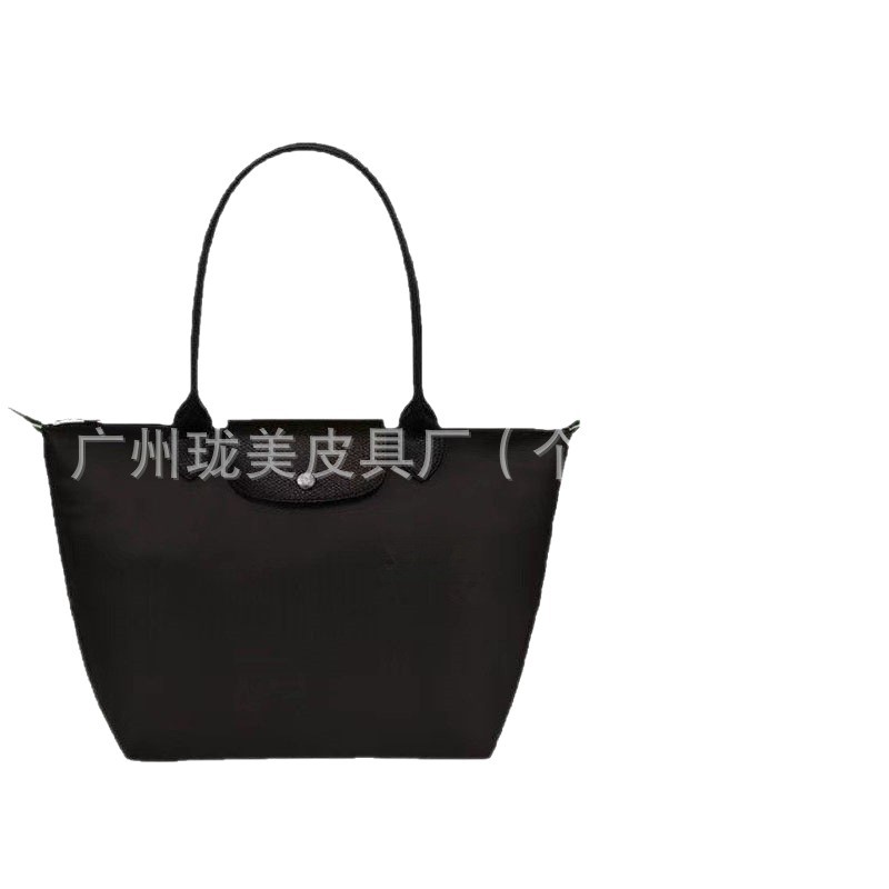 Longxiang Tote Bag Shoulder Crossbody Mommy Waterproof Nylon Handbag Embroidered Commuter Bag Gu Liang Ji - Thumbnail 5