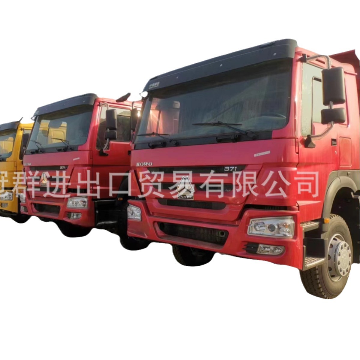 Ventas directas transfronterizas HOWO371 HOWO6 * 4 8 * 4 camión volquete Shaanxi Automobile Delong proporciona despacho de mercancías