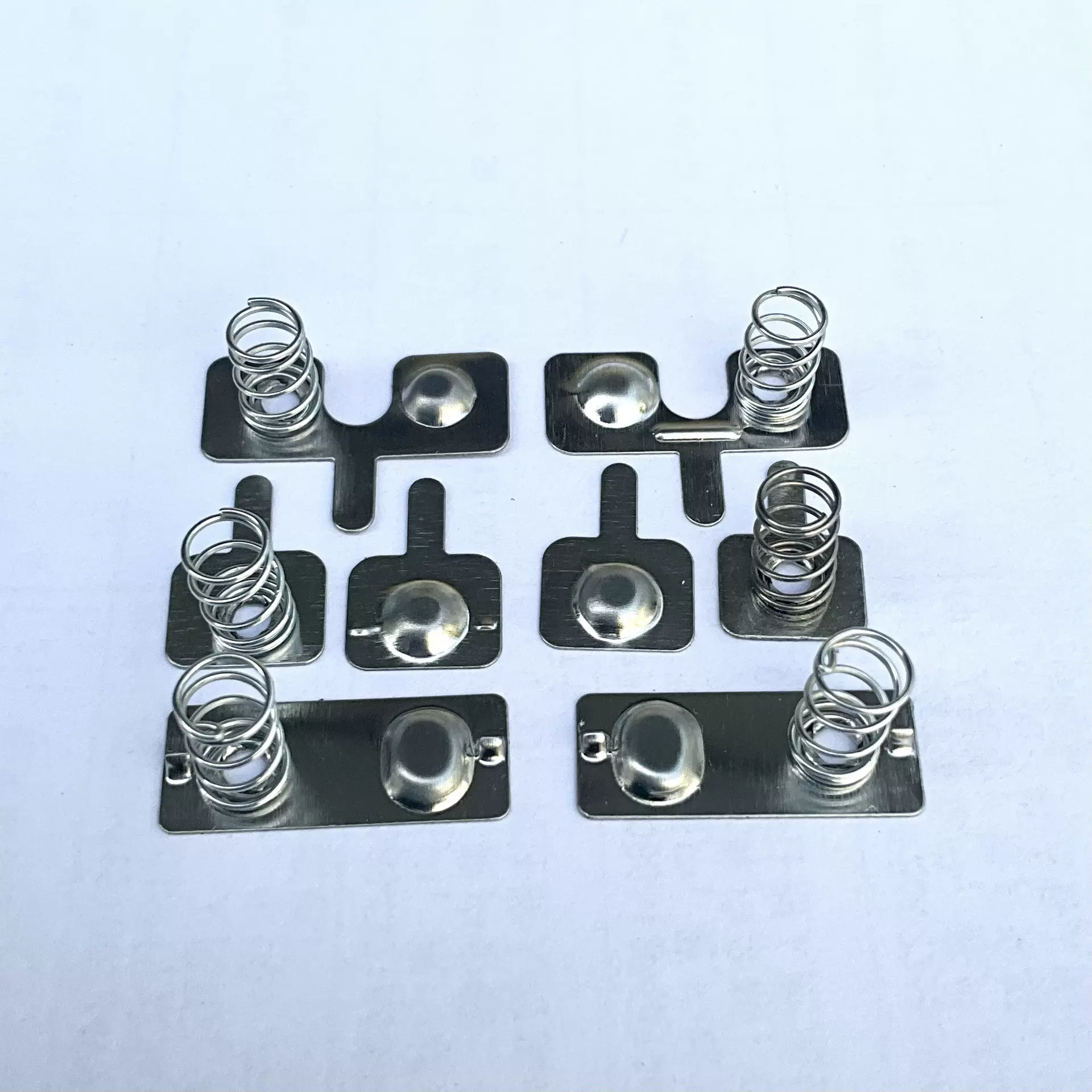 厂家直销 7号5号电池片 通用电池弹片 AAA电池片 弹簧导电连接片