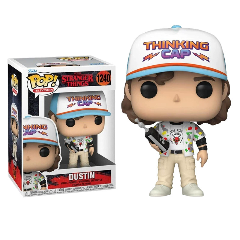 Брелок (Funko Pop) Stranger Things Season 5, коллекционный виниловый фигурный брелок, в коробке