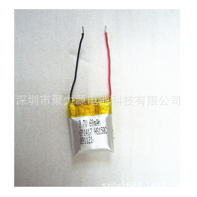 供应聚合物锂电池601417 蓝牙耳机电池